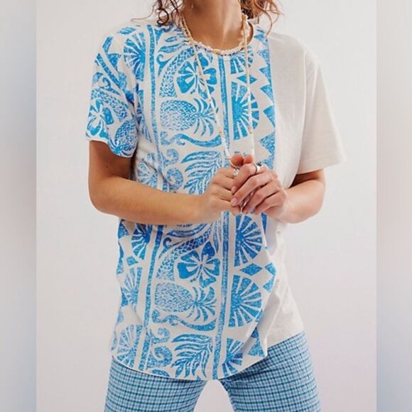 Free People X Ragabond Maui Graphic Tee - Picture 1 of 7